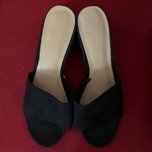 Express Black Women's Mules